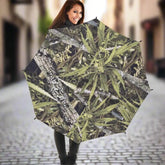 RealBud Camo Festival Size Umbrella - Cannabis Inspired, Windproof & Waterproof Yoycol